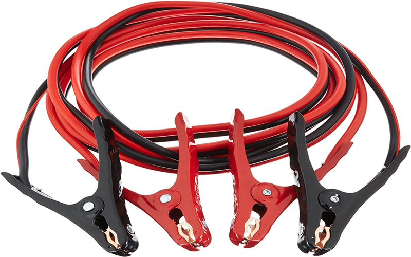 Jumper Cables with Alligator Clip Terminals