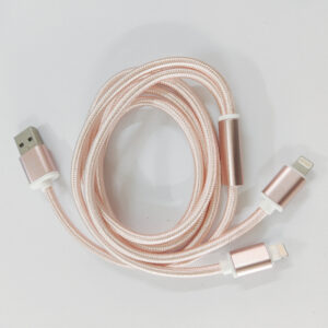 1 to 2 lighting usb cable 1m