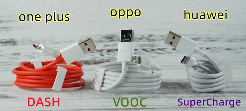 dash vooc supercharge usb c cable